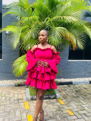 Elegant Off The Shoulder Satin Tiered A Line Homecoming Dress Short Prom Dress Y8265