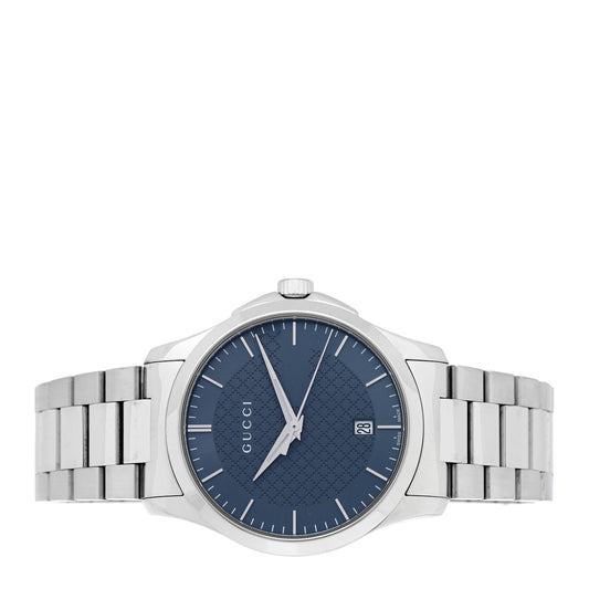 Stainless Steel 38mm G-Timeless Diamante Quartz Watch Grey