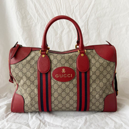 Gucci Neo Vintage Web Duffle Medium Bag