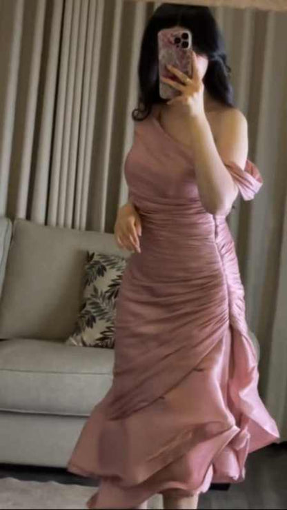 Pink Prom Dresses Evening Party Dress    fg7351
