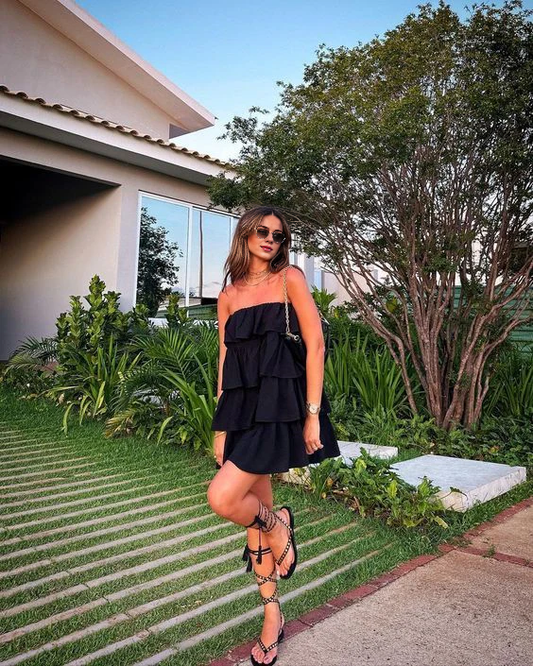 Liymcdress A-line Strapless Homecoming Dress Cute Birthday Dress Party Dress Graduation Dress Short Prom Dress Beach Dress