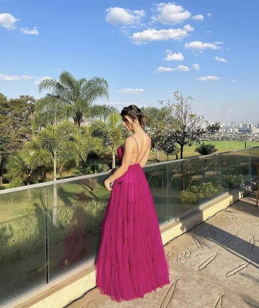 Dress For Formal Elegant Spaghetti Straps Long Prom Dresses Formal Evening Dresses / Stores With Prom Dresses