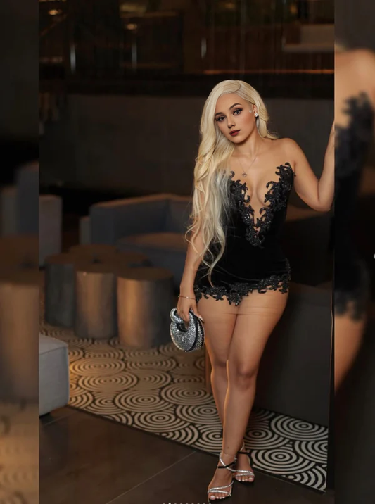 Liymcdress Sheath Short Prom Dress Sexy Homecoming Dress Chic Graduation Dress Charming Birthday Party Dress