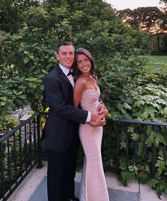 Simple Mermaid Strapless Floor Length Sleeveless Pink Prom Dress P1164