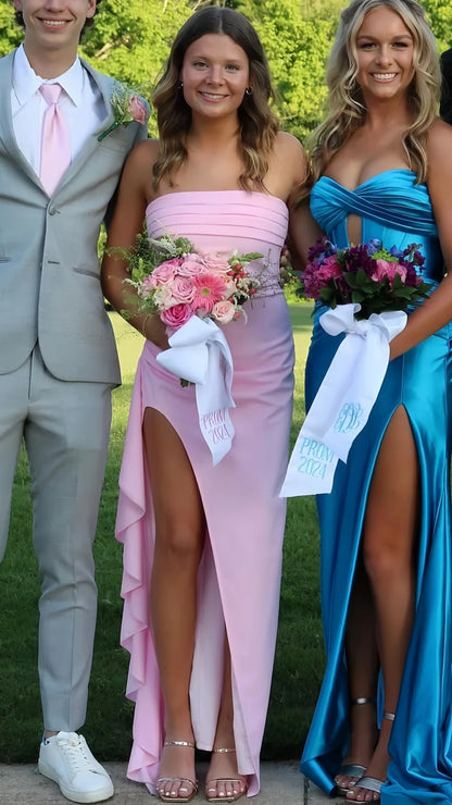 Simple Prom Dresses, Strapless Bodycon Party Dress,LTP4302