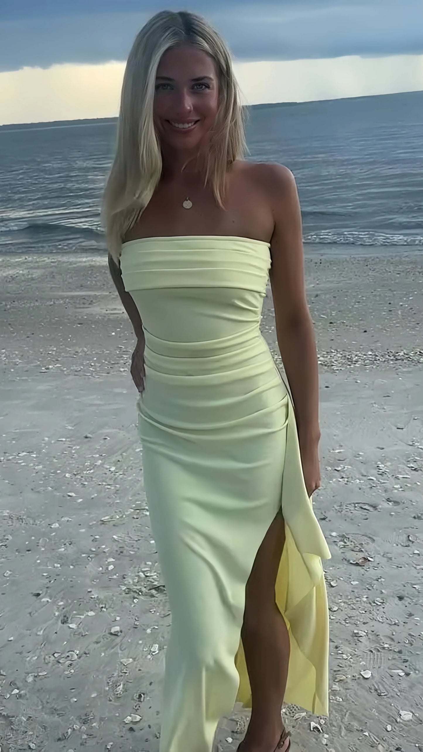 Simple Prom Dresses, Strapless Bodycon Party Dress,LTP4302