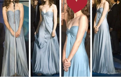 Sweetheart Long Prom Dresses Sheath Pleated Evening Party Dress,AST2227