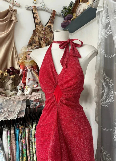 Black/Red Sweet Vintage Fashion Backless Long A-Line Chiffon Tulle Ball Gown Evening Dress Birthday Dress