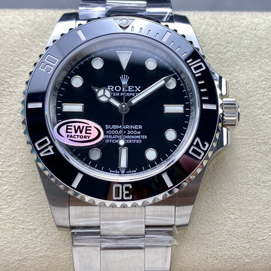Rolex Submariner 41mm Silver Black