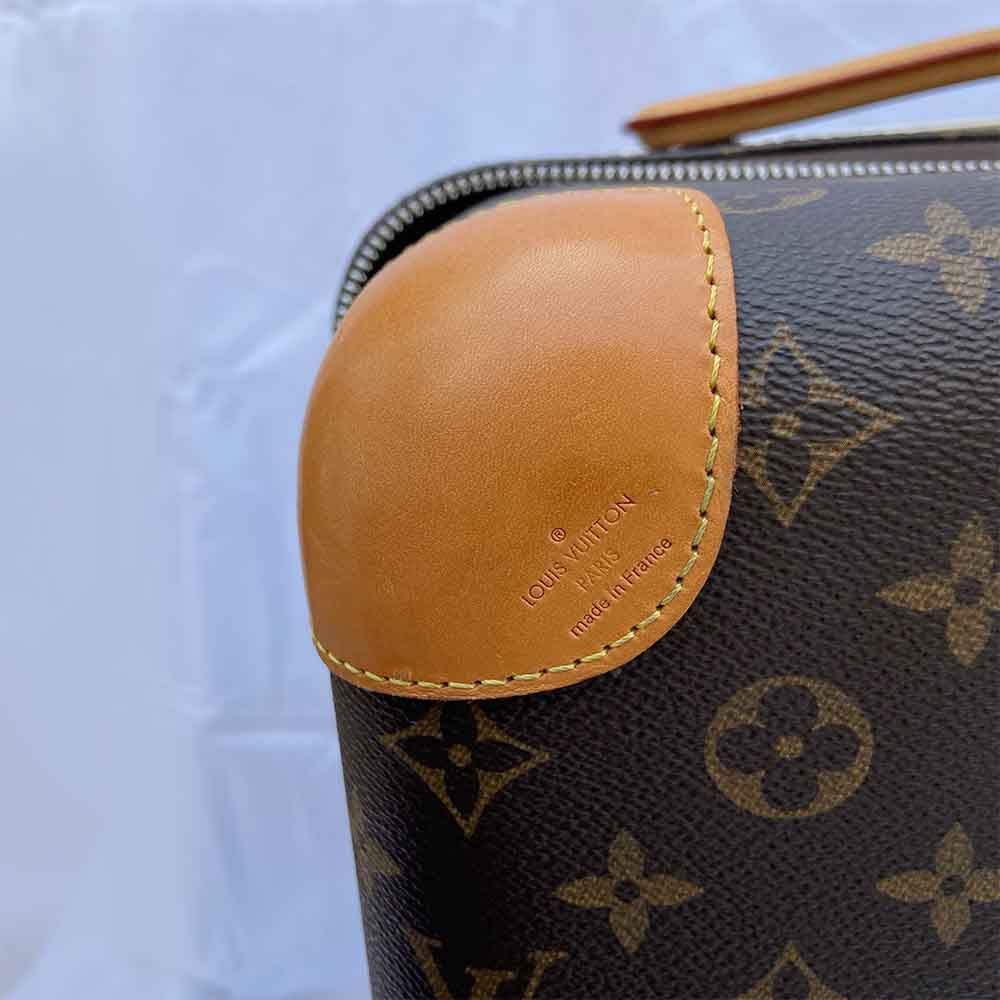 Louis Vuitton Monogram Horizon 50 brown rolling luggage