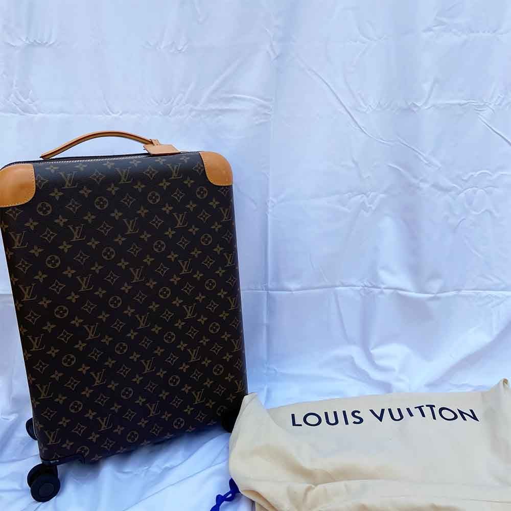 Louis Vuitton Monogram Horizon 50 brown rolling luggage