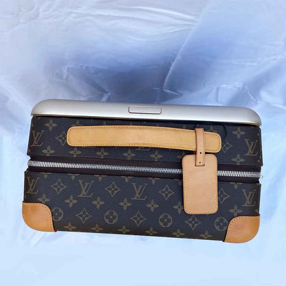 Louis Vuitton Monogram Horizon 50 brown rolling luggage