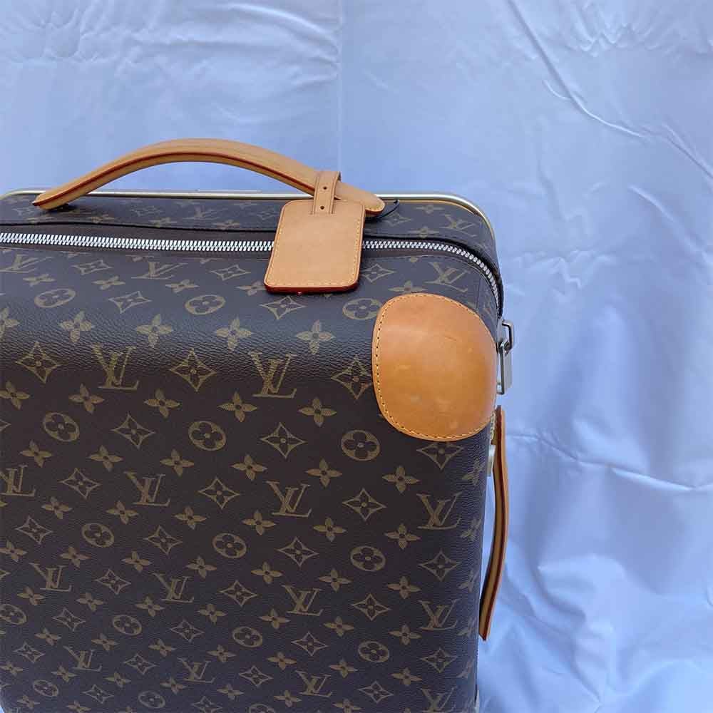 Louis Vuitton Monogram Horizon 50 brown rolling luggage
