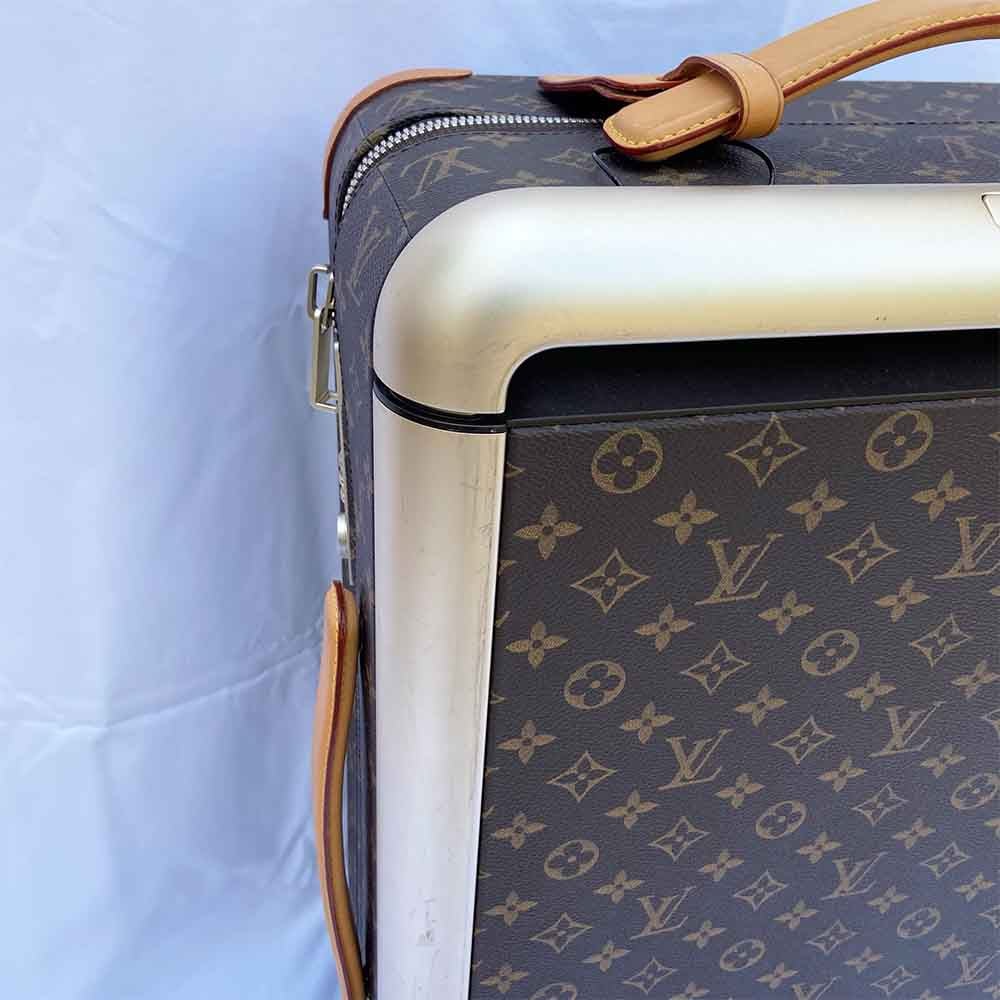 Louis Vuitton Monogram Horizon 50 brown rolling luggage