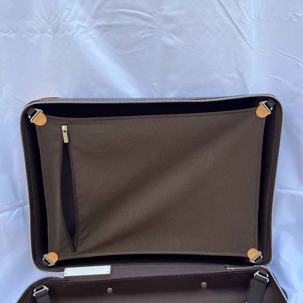 Louis Vuitton Monogram Horizon 50 brown rolling luggage