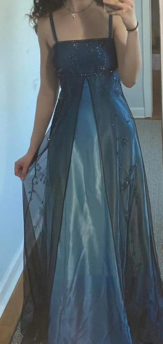 Strapless Beaded Wedding Dress Long A-line Formal Dresses Birthday