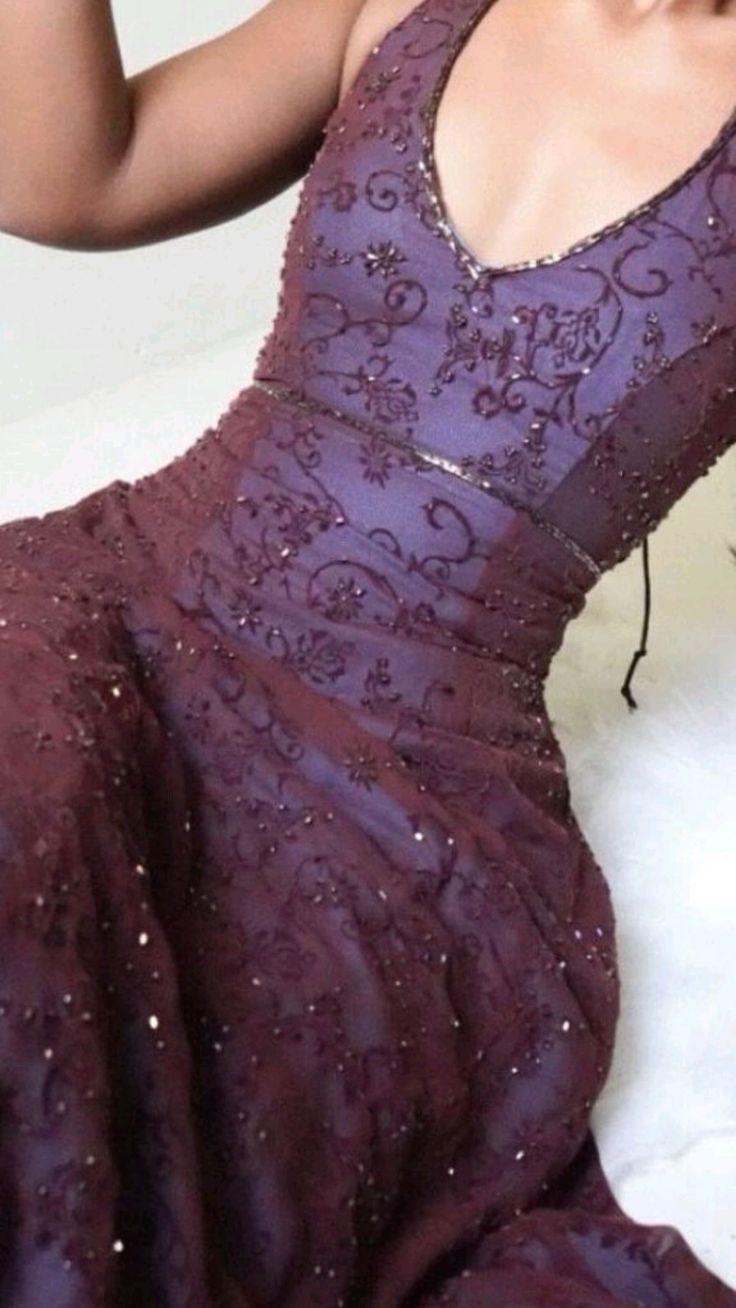 Vintage Mermaid Purple Lace Halter Prom Dresses Long Evening Party Dress Prom Gowns